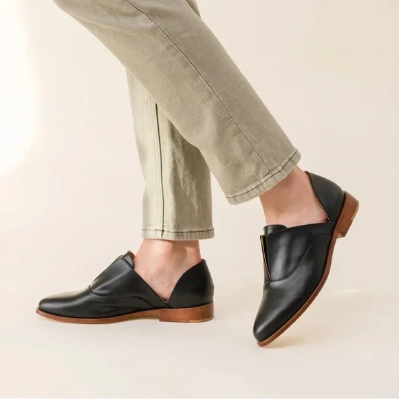 😍 NISOLO BLK EMMA D’ ORSAY OXFORD SHOES! 🎯 - Picture 6 of 16